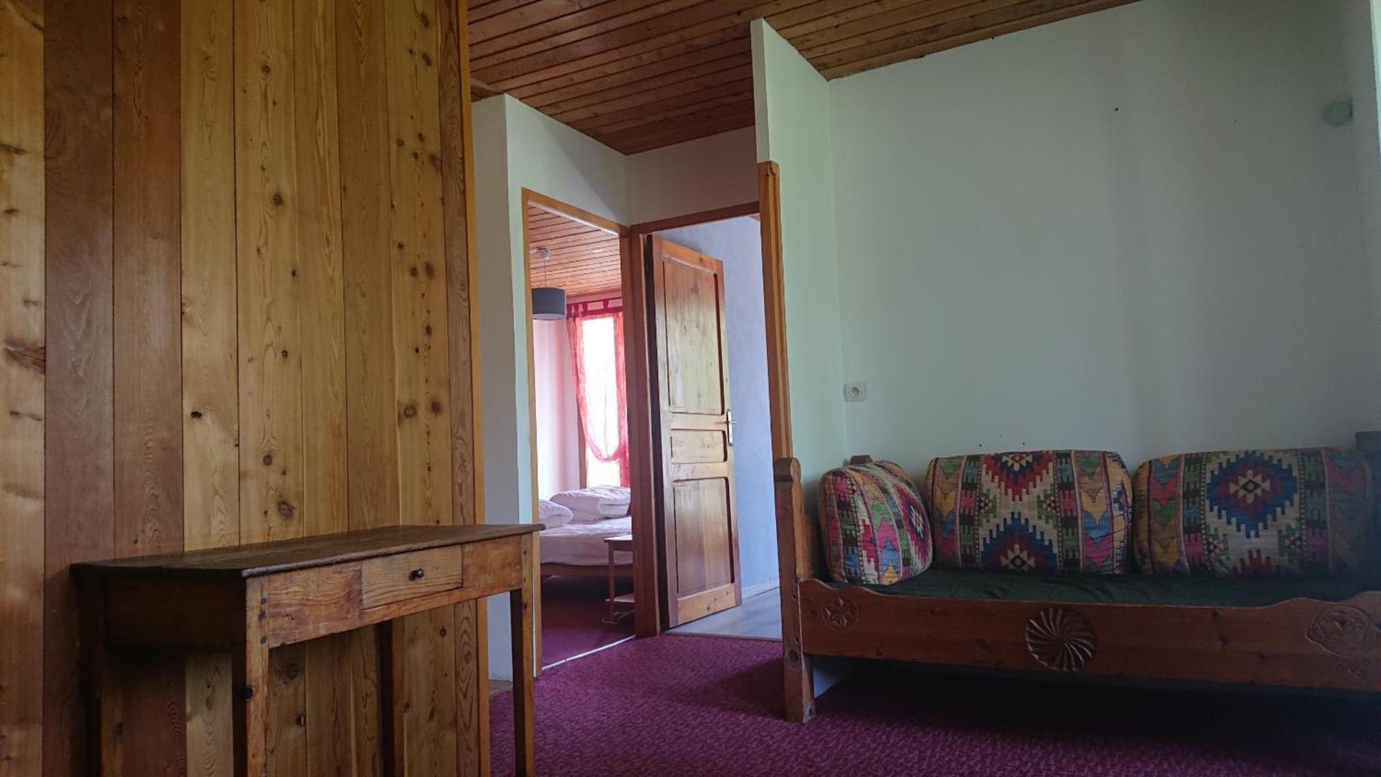 Auberge Les 1000 Cols, Anciennement Val D Azur Molines-en-Queyras Szoba fotó