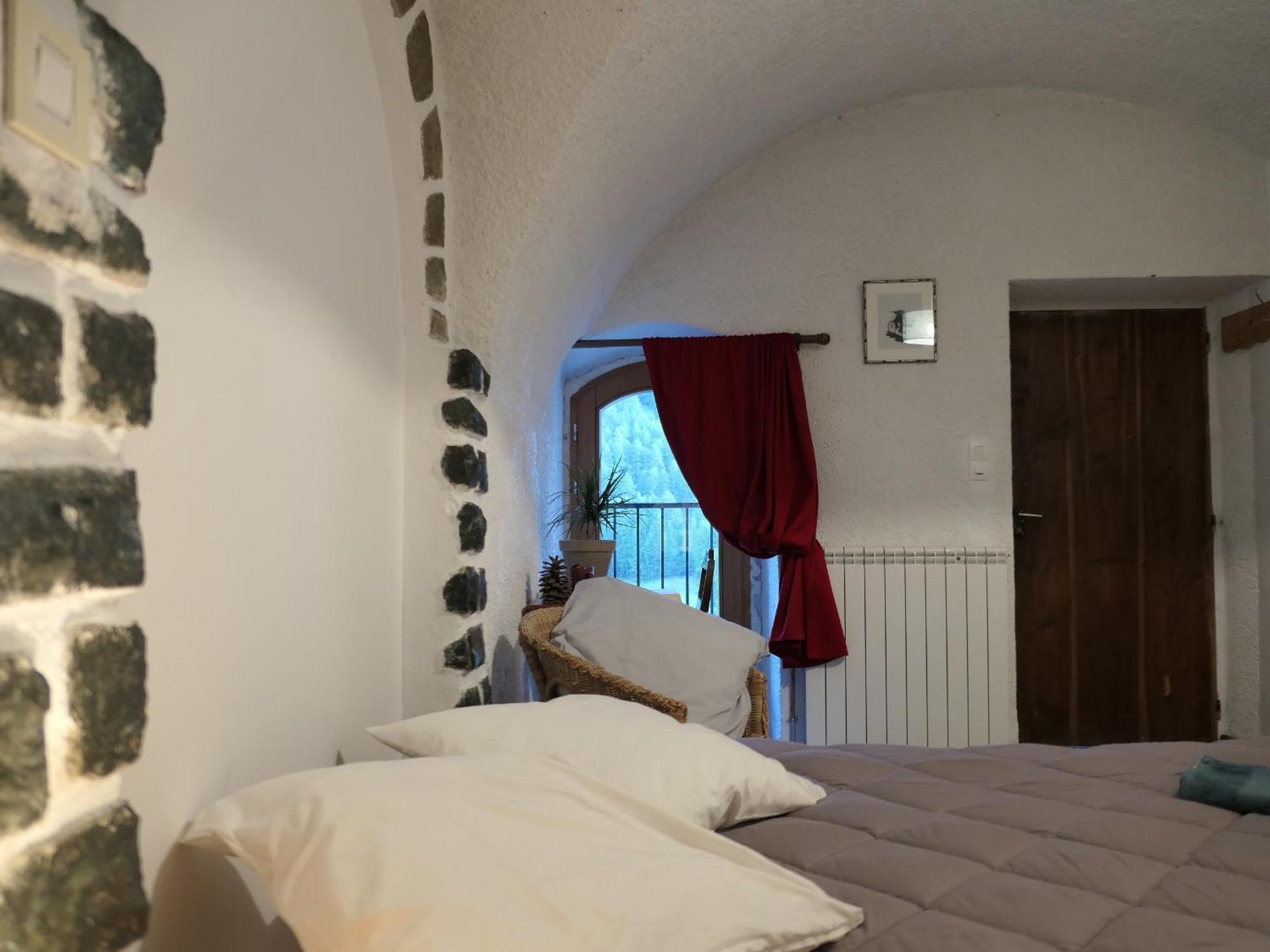 Auberge Les 1000 Cols, Anciennement Val D Azur Molines-en-Queyras Szoba fotó